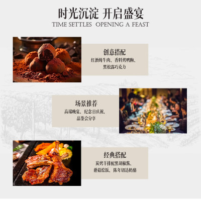 南非进口厄尼·埃尔斯大满贯系列美乐干红葡萄酒球星推荐庄园聚会