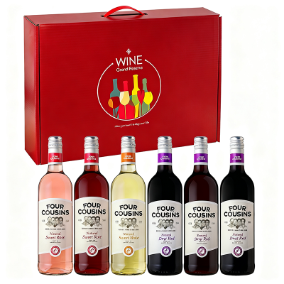 南非爆款四兄弟葡萄酒礼盒六支装-多款可选